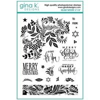 Gina K Designs - Clear Photopolymer Stamps - Holiday Tapestry
