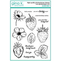 Gina K Designs - Clear Photopolymer Stamps - So Berry Sweet
