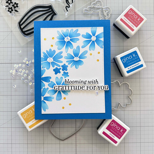Gina K Designs - Stencils - Blooming Mood Gina K Designs - Stencils - Blooming Mood