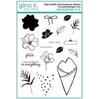 Gina K Designs - Clear Photopolymer Stamps - Beauty in Everything