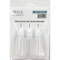 Gina K Designs - Storage - Fine Tip Bottles - 3 Pack