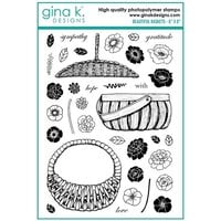 Gina K Designs - Clear Photopolymer Stamps - Beautiful Baskets