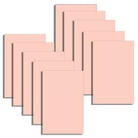 Peach Matte 8 1/2 x 11 Cardstock (25 Pack)