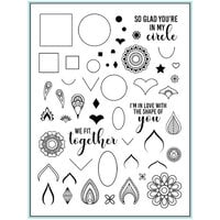 Gina K Designs - Clear Photopolymer Stamps - Mandala Maker