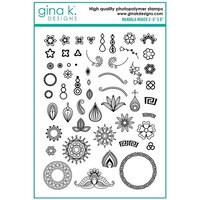 Gina K Designs - Clear Photopolymer Stamps - Mandala Maker 2