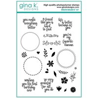 Gina K Designs - Clear Photopolymer Stamps - Original Wreath Builder