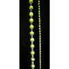 Glitz Design - Frosting Collection - Self-Adhesive Rhinestones - 12"" Round Strips - Lime Green, CLEARANCE
