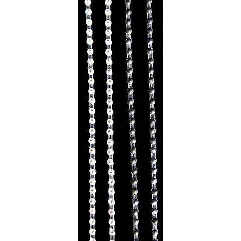 Glitz Design - Icing Collection - Self-Adhesive Pearls - Icing Strips - White and Black
