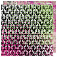 Glitz Design - Audrey Collection - 12 x 12 Double Sided Paper - Audrey Butterflies, CLEARANCE