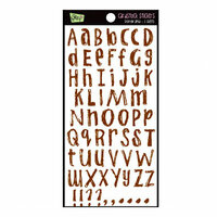 Glitz Design - Sparrow Collection - Cardstock Stickers - Alphabet