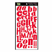 Glitz Design - Rebel Collection - Cardstock Stickers - Alphabet