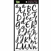 Glitz Design - Hot Mama Collection - Cardstock Stickers - Alphabet, BRAND NEW