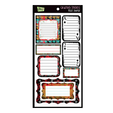 Glitz Design - Rebel Collection - Cardstock Stickers - Journaling