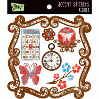 Glitz Design - Kismet Collection - Cardstock Stickers - Accents, CLEARANCE