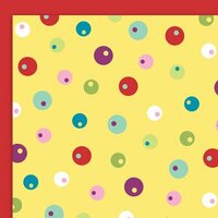 Glitz Designs - Deliriously Spring Collection - 12x12 Double Sided Paper - Polka, CLEARANCE