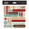 Glitz Design - Happy Travels Collection - Epoxy Stickers
