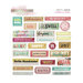 Glitz Design - Cashmere Dame Collection - Puffy Stickers - Words
