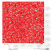 Glitz Design - Finnley Collection - 12 x 12 Double Sided Paper - Floral