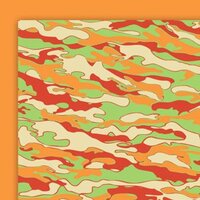 Glitz Design - Frat Boy Collection - 12x12 Double Sided Paper - Camo, CLEARANCE
