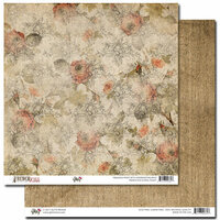 Glitz Design - French Kiss Collection - 12 x 12 Double Sided Paper - Floral