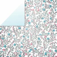 Glitz Design - Felicity Collection - 12 x 12 Double Sided Paper - Floral