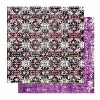 Glitz Design - Glam Collection - 12x12 Double Sided Paper - Tattoo, CLEARANCE