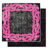 Glitz Design - Glam Collection - 12x12 Double Sided Paper - Frame, CLEARANCE