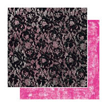 Glitz Design - Glam Collection - 12x12 Double Sided Paper - Lace