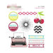 Glitz Design - Cashmere Dame Collection - Glitzers - Transparent Stickers with Jewels