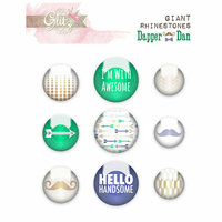 Glitz Design - Dapper Dan Collection - Giant Rhinestones