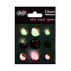 Glitz Design - Bling - Giant Rhinestones - Pink Black Green