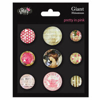 Glitz Design - Pretty in Pink Collection - Giant Rhinestones