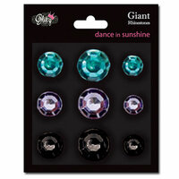 Glitz Design - Dance in Sunshine Collection - Giant Rhinestones