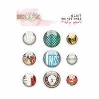 Glitz Design - Yours Truly Collection - Giant Rhinestones