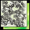 Glitz Design - Hoopla Collection - 12 x 12 Double Sided Paper - Floral, CLEARANCE