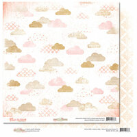 Glitz Design - Hello Friend Collection - 12 x 12 Double Sided Paper - Clouds