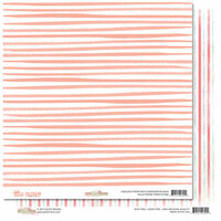 Glitz Design - Hello Friend Collection - 12 x 12 Double Sided Paper - Stripe