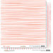 Glitz Design - Hello Friend Collection - 12 x 12 Double Sided Paper - Stripe