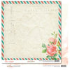 Glitz Design - Hello Friend Collection - 12 x 12 Double Sided Paper - Envelope