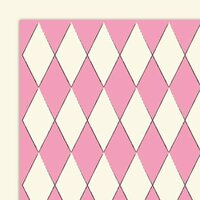 Glitz Designs - Hot Mama Collection - 12x12 Double Sided Paper - Harlequin