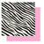 Glitz Design - Hot Mama Collection - 12x12 Double Sided Paper - Hot Mama Zebra