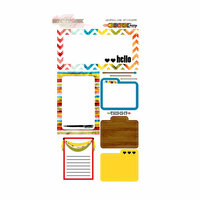 Glitz Design - Color Me Happy Collection - Cardstock Stickers - Journaling