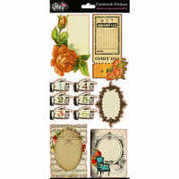 Glitz Design - Laced with Grace Collection - Cardstock Stickers - Journaling