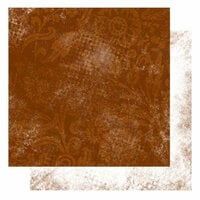 Glitz Design - Kismet Collection - 12 x 12 Double Sided Paper - Brown