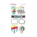 Glitz Design - Cashmere Dame Collection - Layered Stickers