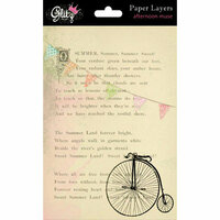 Glitz Design - Afternoon Muse Collection - Paper Layers, CLEARANCE
