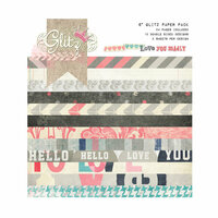 Glitz Design - Love You Madly Collection - 6 x 6 Paper Pad