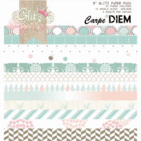 Glitz Design - Carpe Diem Collection - 6 x 6 Paper Pad