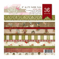 Glitz Design - Joyeux Noel Collection - Christmas - 6 x 6 Paper Pad