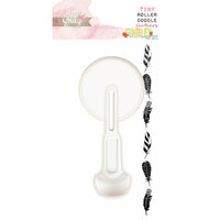 Glitz Design - Finnley Collection - Tiny Roller Doodle - Feathers